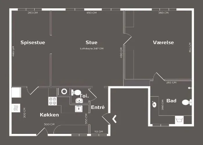 Indre By Apartman Koppenhága